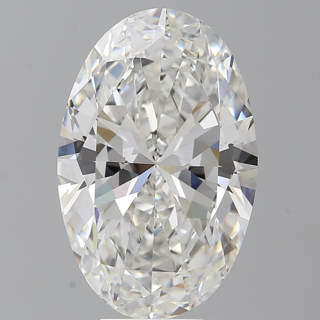 8.52 Carat Oval Shaped, Ideal Cut, F Color, VVS2 Clarity, IGI Certified Lab Grown Diamond
