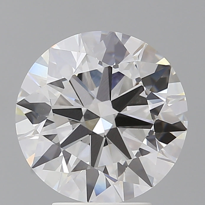 4.09 Carat Round Shaped, Ideal Cut, E Color, VVS2 Clarity, IGI Certified Lab Grown Diamond