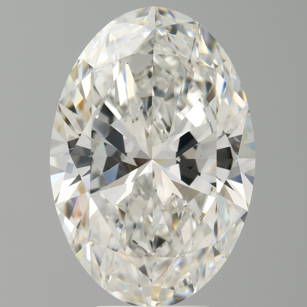 7.06 Carat Oval Shaped, Ideal Cut, F Color, VS1 Clarity, IGI Certified Lab Grown Diamond