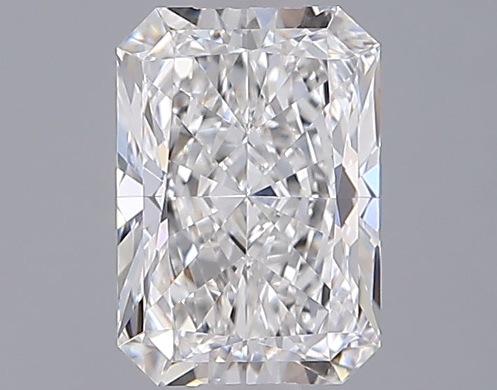 1.33 Carat Radiant Shaped, Ideal Cut, E Color, VVS1 Clarity, IGI Certified Lab Grown Diamond