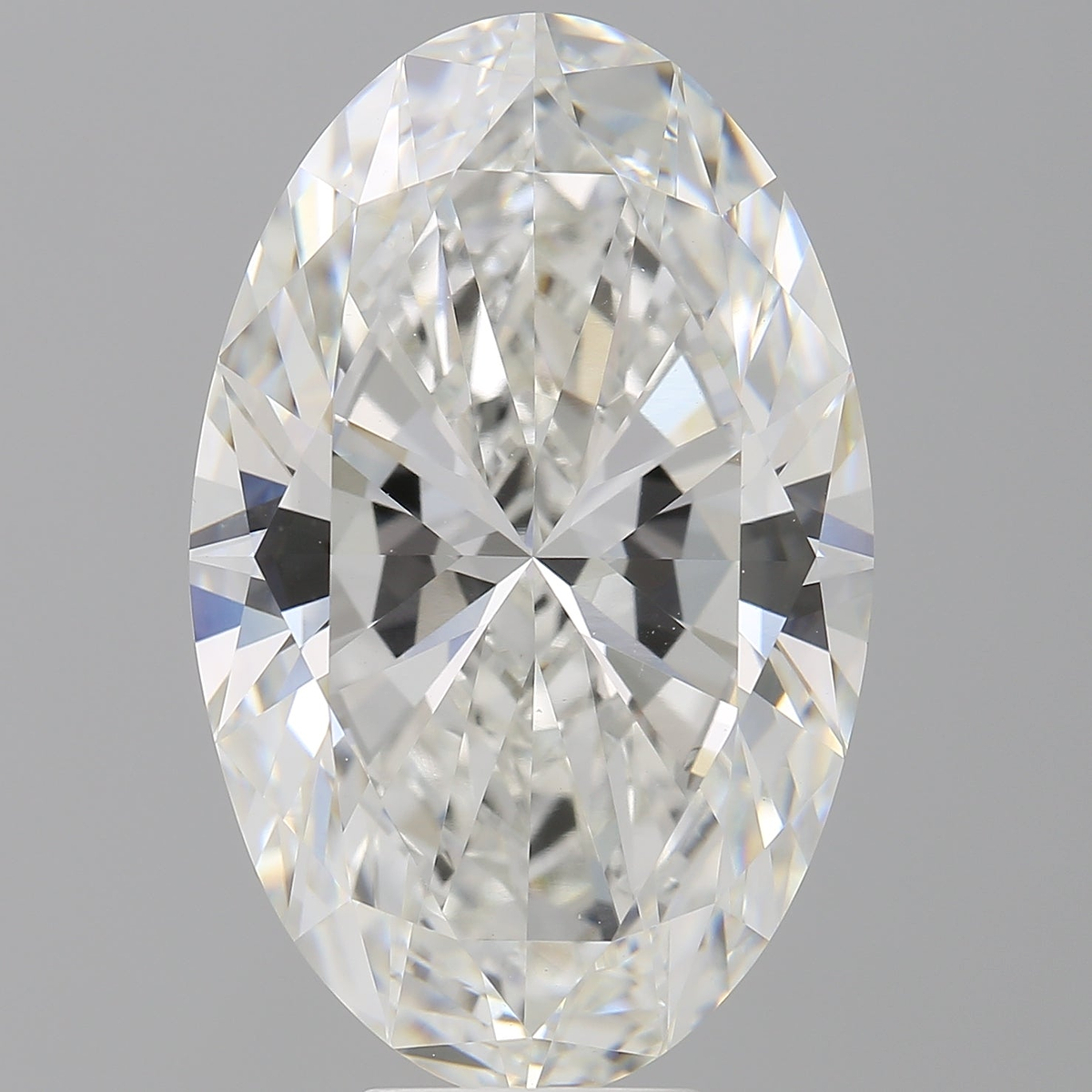 10.09 Carat Oval Shaped, Ideal Cut, F Color, VVS2 Clarity, IGI Certified Lab Grown Diamond