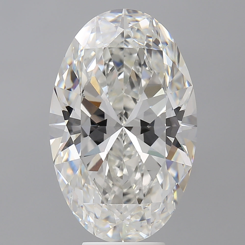 7.60 Carat Oval Shaped, Ideal Cut, F Color, VS1 Clarity, IGI Certified Lab Grown Diamond