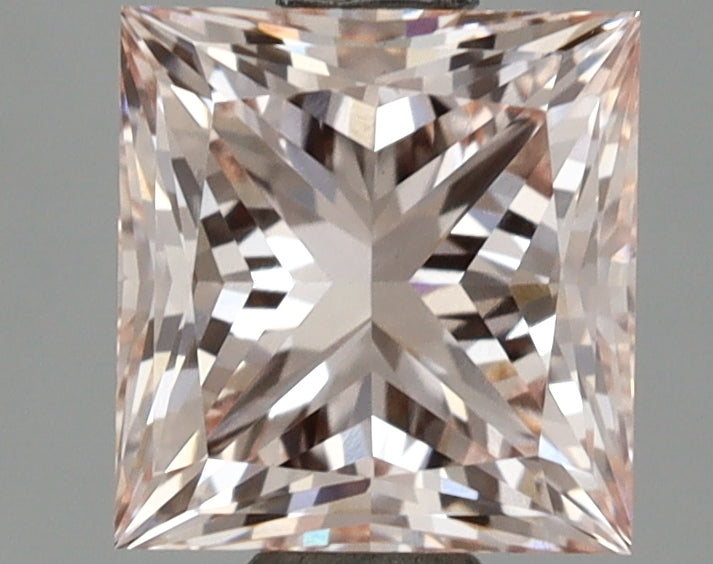 1.70 Carat Princess Shaped, Excellent Cut, VVS2 Clarity, IGI Certified Lab Grown Diamond