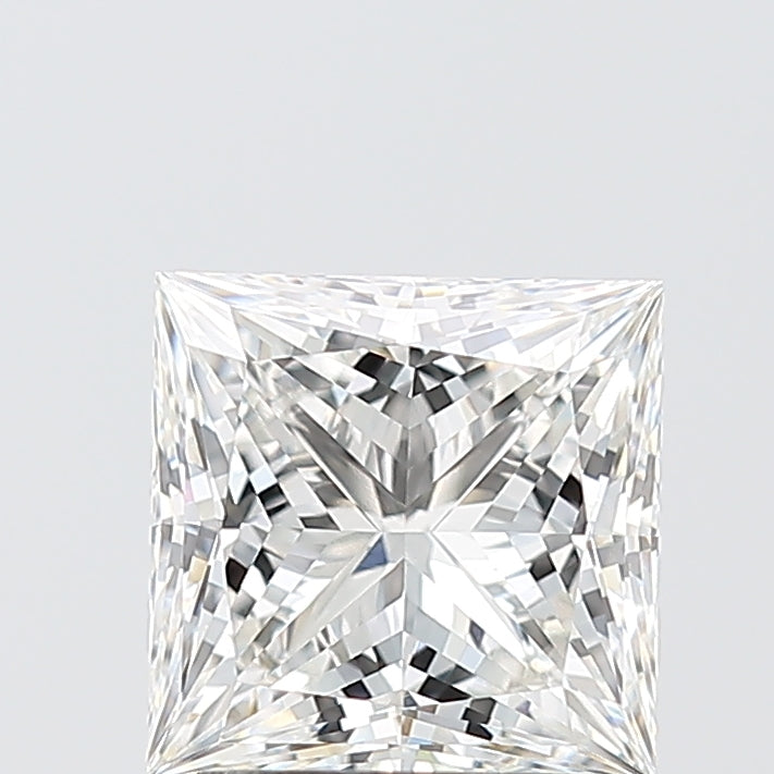 2.04 Carat Princess Shaped, Ideal Cut, F Color, VVS1 Clarity, IGI Certified Lab Grown Diamond