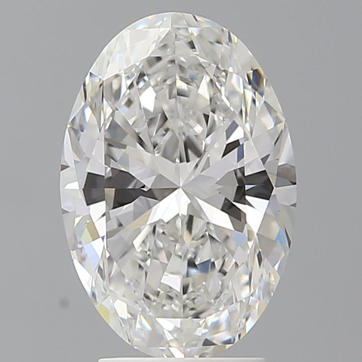 3.53 Carat Oval Shaped, Ideal Cut, E Color, VVS2 Clarity, IGI Certified Lab Grown Diamond