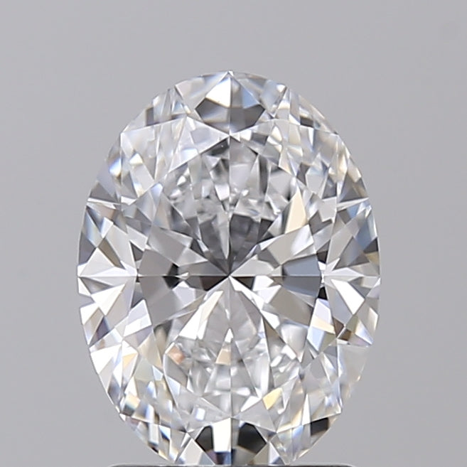 1.54 Carat Oval Shaped, Ideal Cut, D Color, VS1 Clarity, GIA Certified Lab Grown Diamond