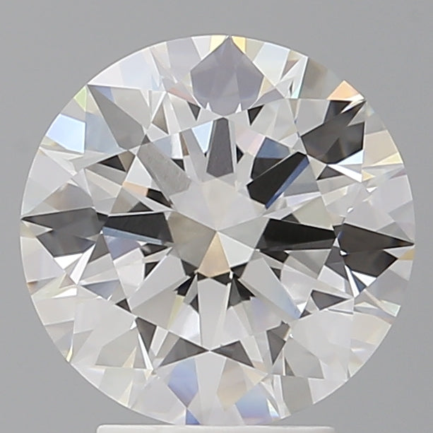 3.53 Carat Round Shaped, Ideal Cut, F Color, VVS2 Clarity, IGI Certified Lab Grown Diamond