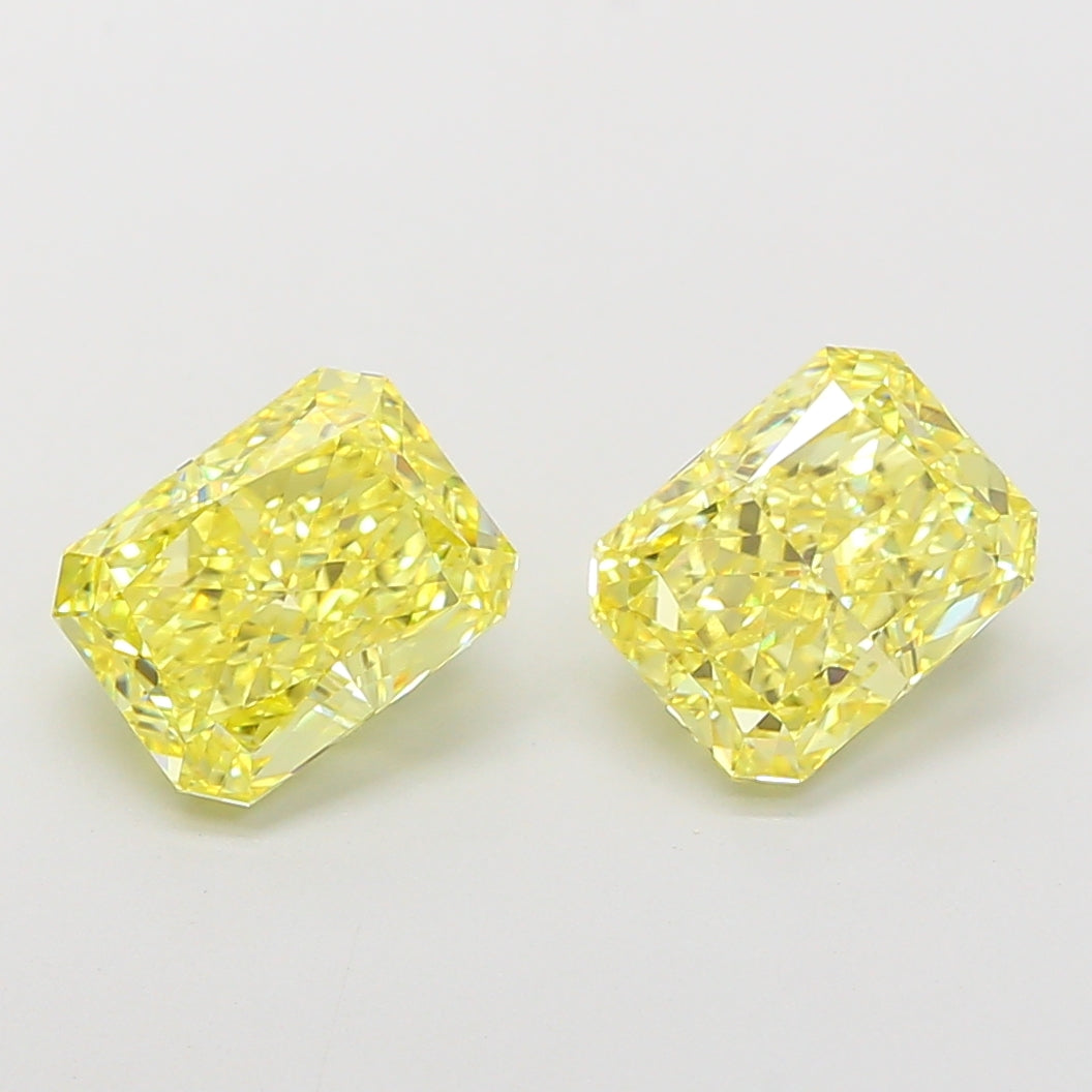 2.58 Carat Radiant Shaped, Ideal Cut, VS1 Clarity, IGI Certified Lab Grown Diamond