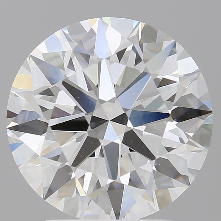 3.10 Carat Round Shaped, Ideal Cut, E Color, VS1 Clarity, IGI Certified Lab Grown Diamond