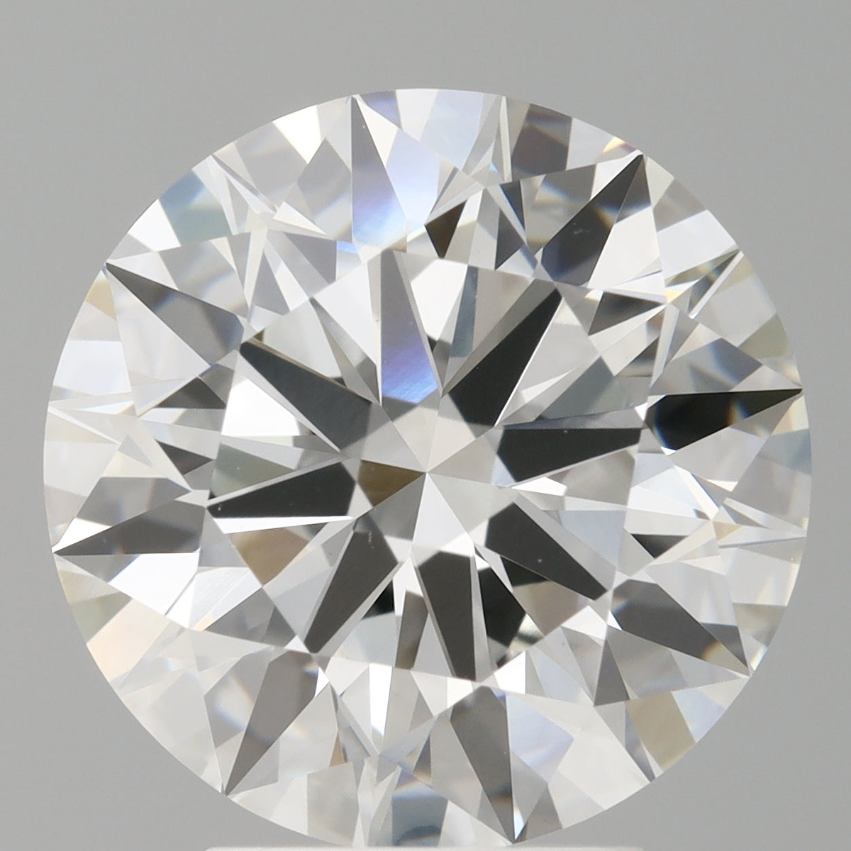 4.09 Carat Round Shaped, Ideal Cut, E Color, VVS2 Clarity, IGI Certified Lab Grown Diamond