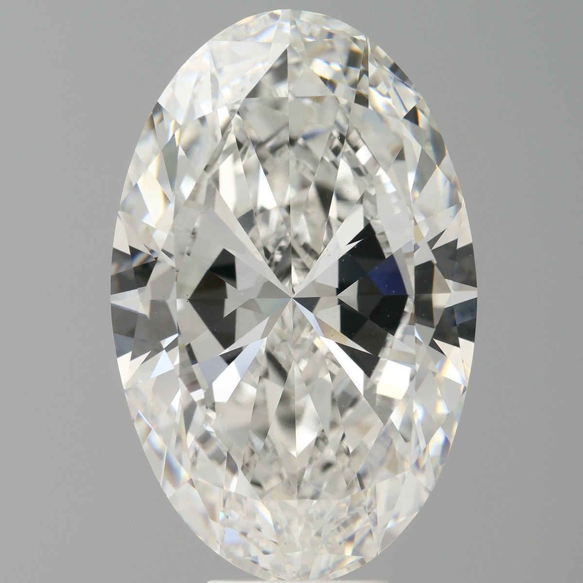 10.00 Carat Oval Shaped, Excellent Cut, F Color, VS1 Clarity, IGI Certified Lab Grown Diamond