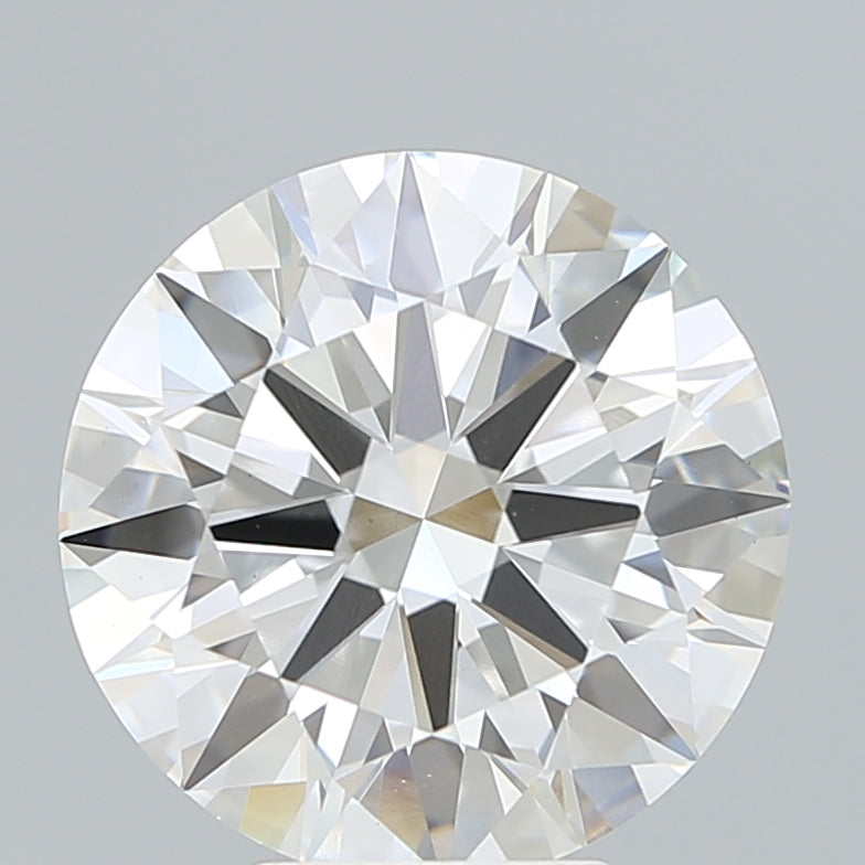 6.06 Carat Round Shaped, Ideal Cut, F Color, VS1 Clarity, IGI Certified Lab Grown Diamond