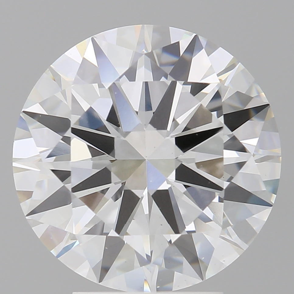 4.51 Carat Round Shaped, Excellent Cut, E Color, VVS2 Clarity, IGI Certified Lab Grown Diamond