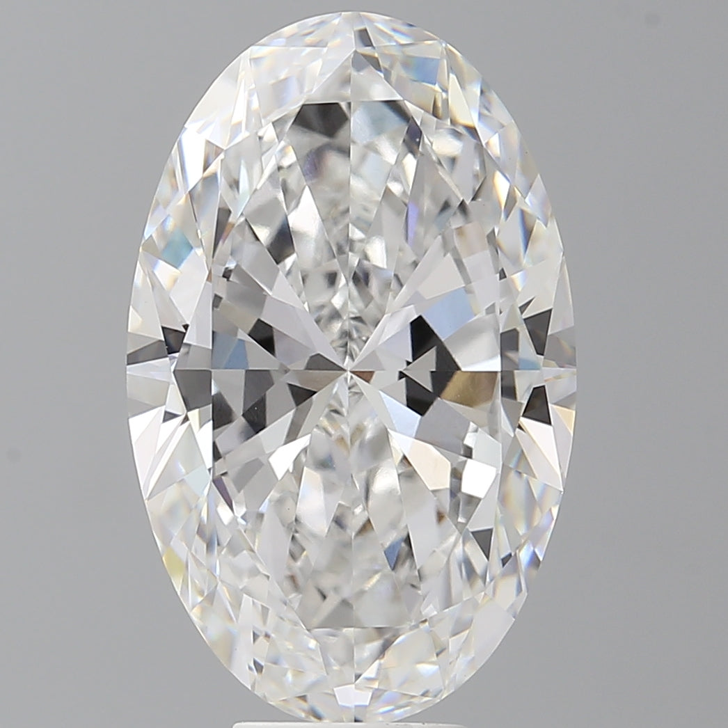 9.49 Carat Oval Shaped, Excellent Cut, E Color, VVS2 Clarity, IGI Certified Lab Grown Diamond