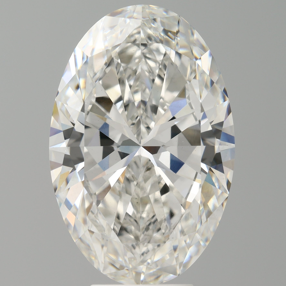 7.04 Carat Oval Shaped, Very Good Cut, F Color, VS1 Clarity, IGI Certified Lab Grown Diamond