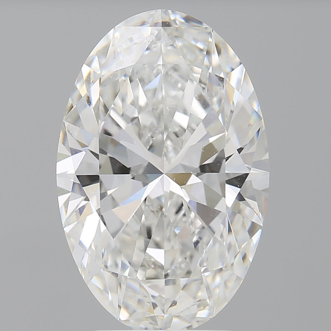 4.03 Carat Oval Shaped, Ideal Cut, E Color, VVS2 Clarity, IGI Certified Lab Grown Diamond
