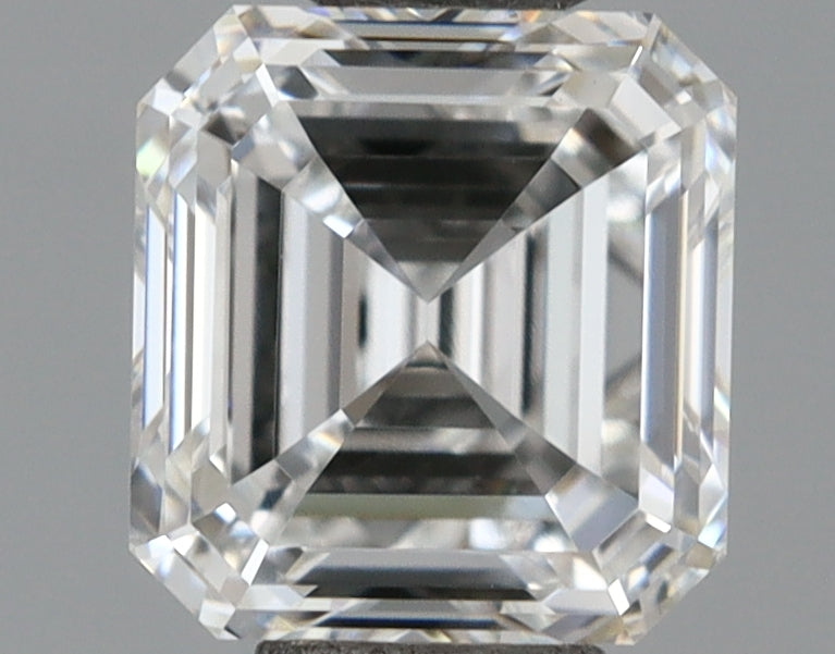 1.01 Carat Asscher Shaped, Excellent Cut, E Color, VVS1 Clarity, IGI Certified Lab Grown Diamond