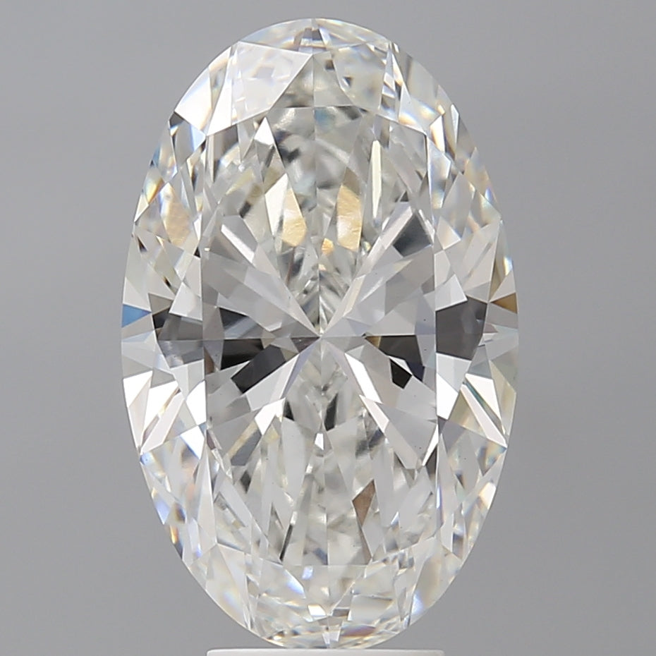 6.02 Carat Oval Shaped, Ideal Cut, F Color, VS1 Clarity, IGI Certified Lab Grown Diamond