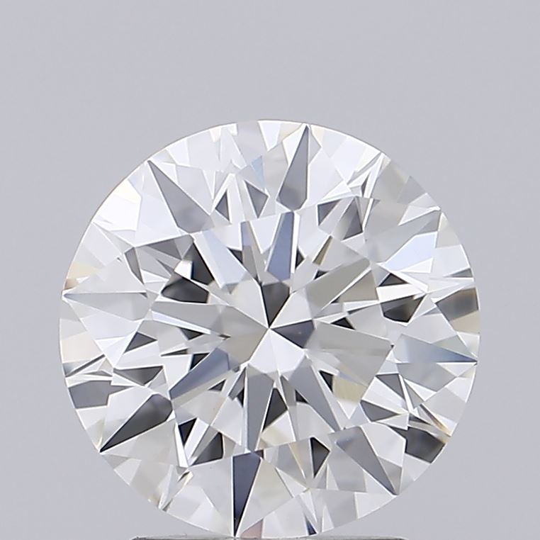 2.54 Carat Round Shaped, Ideal Cut, F Color, VVS2 Clarity, IGI Certified Lab Grown Diamond