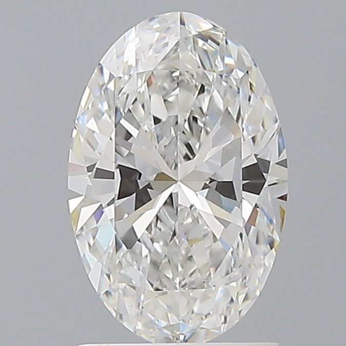 1.60 Carat Oval Shaped, Ideal Cut, E Color, VVS2 Clarity, IGI Certified Lab Grown Diamond