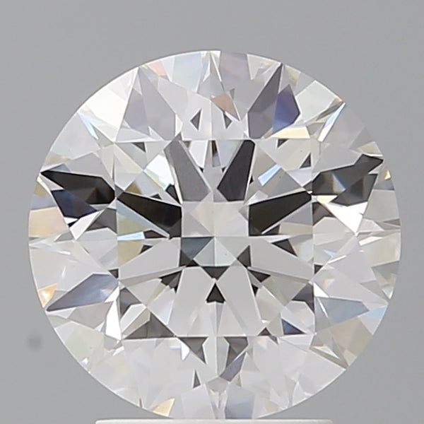 3.09 Carat Round Shaped, Ideal Cut, F Color, VVS2 Clarity, IGI Certified Lab Grown Diamond