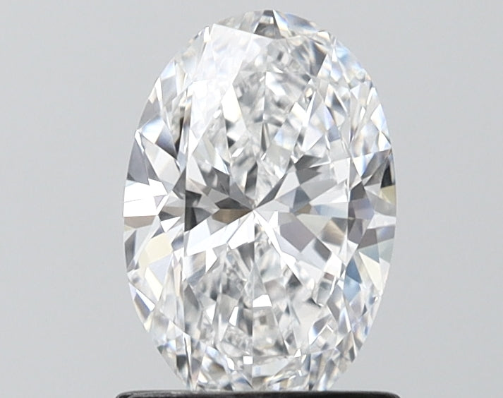 1.09 Carat Oval Shaped, Ideal Cut, D Color, VS1 Clarity, IGI Certified Lab Grown Diamond