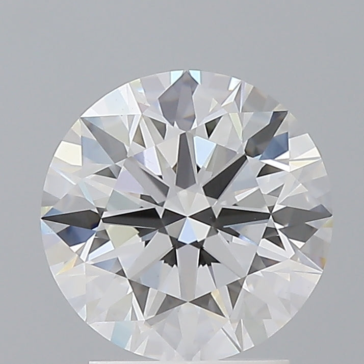 2.54 Carat Round Shaped, Ideal Cut, D Color, VS1 Clarity, IGI Certified Lab Grown Diamond