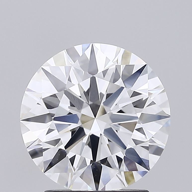 2.27 Carat Round Shaped, Ideal Cut, E Color, VVS2 Clarity, IGI Certified Lab Grown Diamond