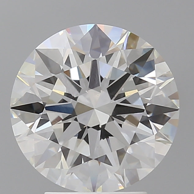 3.54 Carat Round Shaped, Ideal Cut, F Color, VS1 Clarity, IGI Certified Lab Grown Diamond