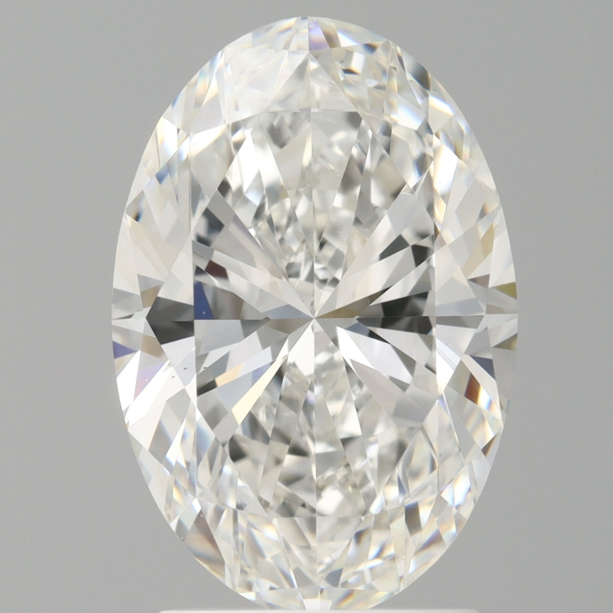 2.54 Carat Oval Shaped, Ideal Cut, E Color, VS1 Clarity, IGI Certified Lab Grown Diamond