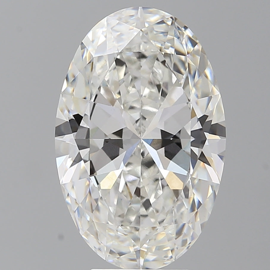 6.10 Carat Oval Shaped, Ideal Cut, F Color, VVS2 Clarity, IGI Certified Lab Grown Diamond