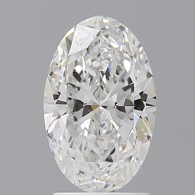 2.04 Carat Oval Shaped, Ideal Cut, D Color, VVS2 Clarity, IGI Certified Lab Grown Diamond