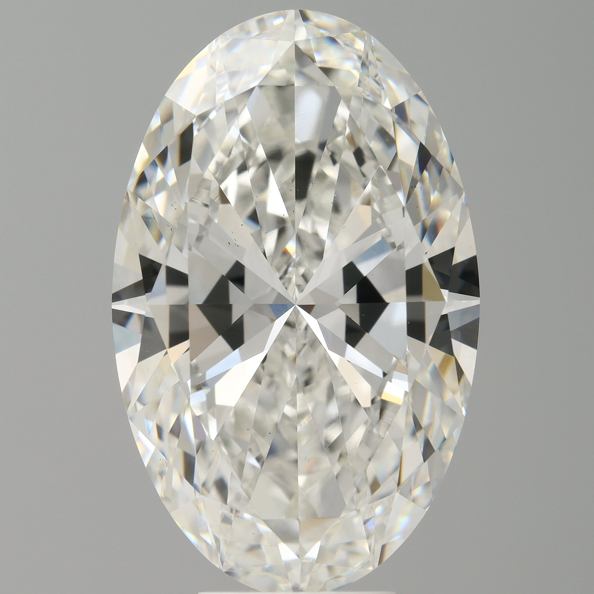 8.03 Carat Oval Shaped, Ideal Cut, F Color, VS2 Clarity, IGI Certified Lab Grown Diamond