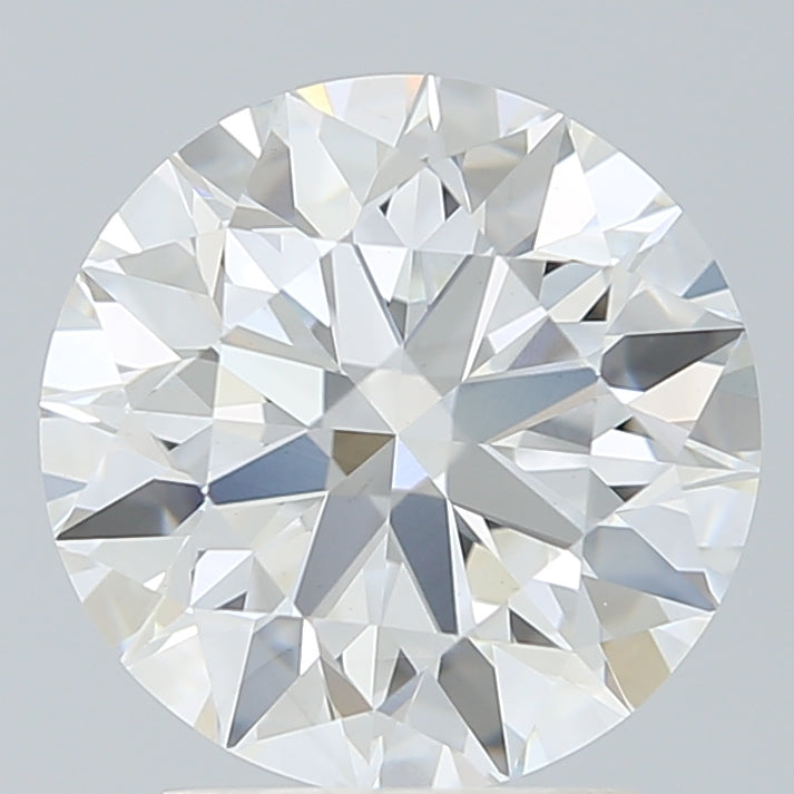 2.77 Carat Round Shaped, Ideal Cut, F Color, VS1 Clarity, IGI Certified Lab Grown Diamond
