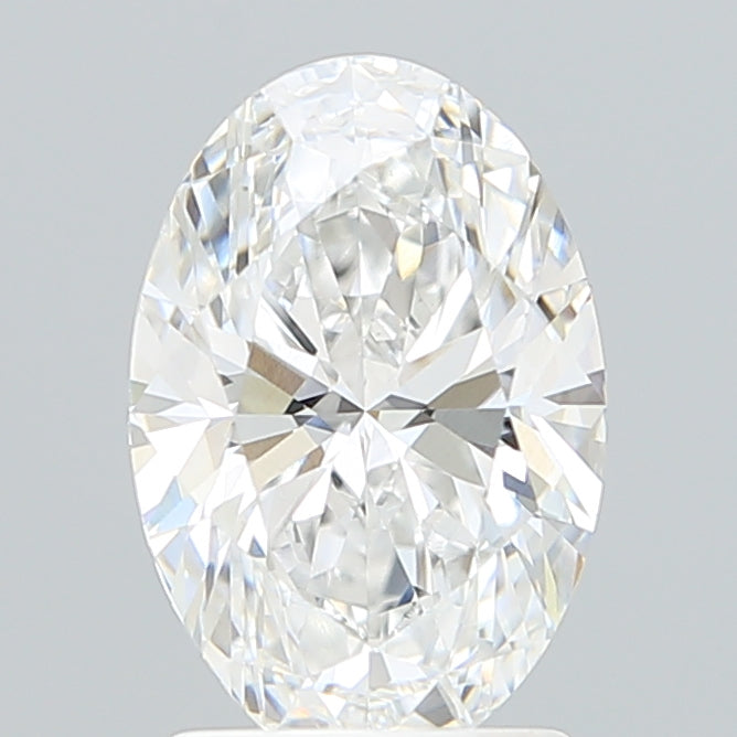 2.09 Carat Oval Shaped, Ideal Cut, E Color, VVS2 Clarity, IGI Certified Lab Grown Diamond