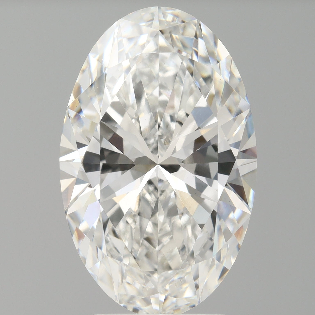 4.08 Carat Oval Shaped, Ideal Cut, E Color, VVS2 Clarity, IGI Certified Lab Grown Diamond