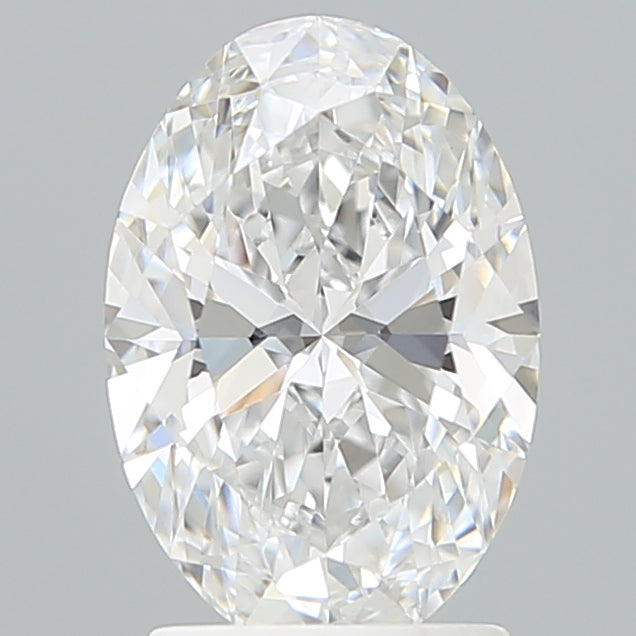 2.09 Carat Oval Shaped, Ideal Cut, D Color, VVS2 Clarity, IGI Certified Lab Grown Diamond