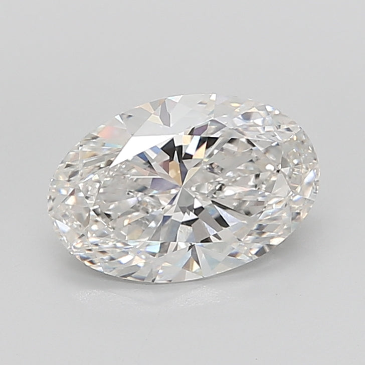 4.02 Carat Oval Shaped, Ideal Cut, F Color, VVS2 Clarity, IGI Certified Lab Grown Diamond