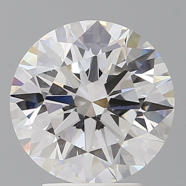 3.57 Carat Round Shaped, Ideal Cut, E Color, VVS2 Clarity, IGI Certified Lab Grown Diamond
