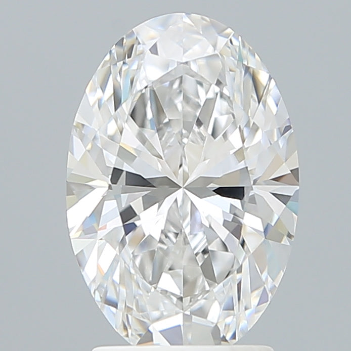 2.59 Carat Oval Shaped, Excellent Cut, D Color, VVS2 Clarity, IGI Certified Lab Grown Diamond