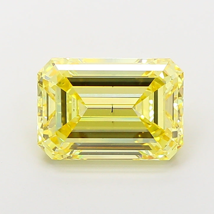 5.19 Carat Emerald Shaped, Ideal Cut, VS2 Clarity, IGI Certified Lab Grown Diamond