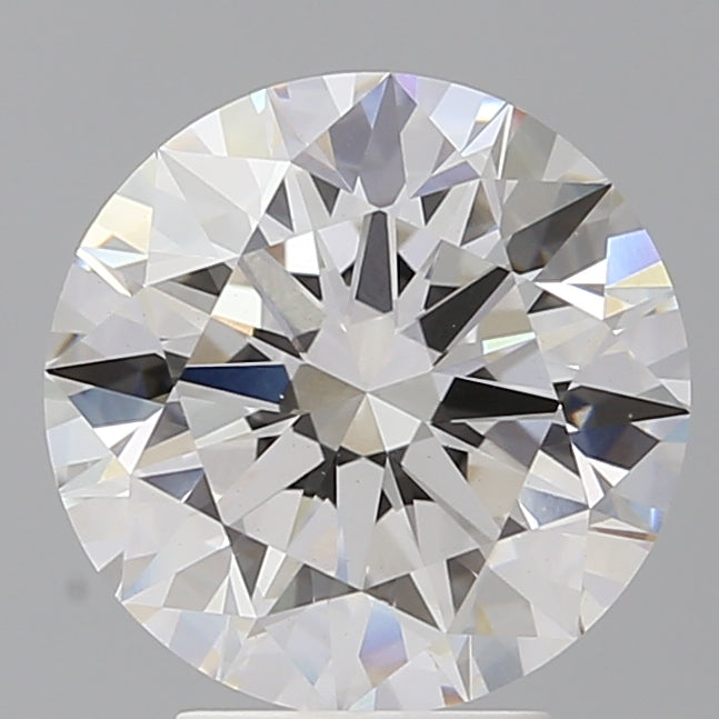 4.04 Carat Round Shaped, Ideal Cut, F Color, VS1 Clarity, IGI Certified Lab Grown Diamond