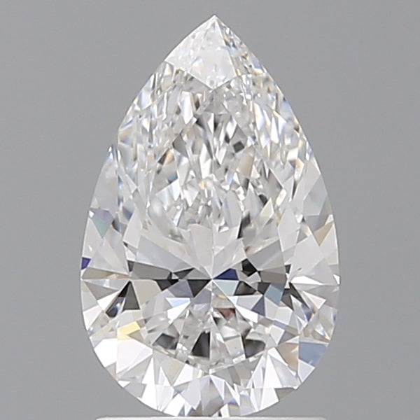 1.60 Carat Pear Shaped, Ideal Cut, D Color, VVS2 Clarity, IGI Certified Lab Grown Diamond