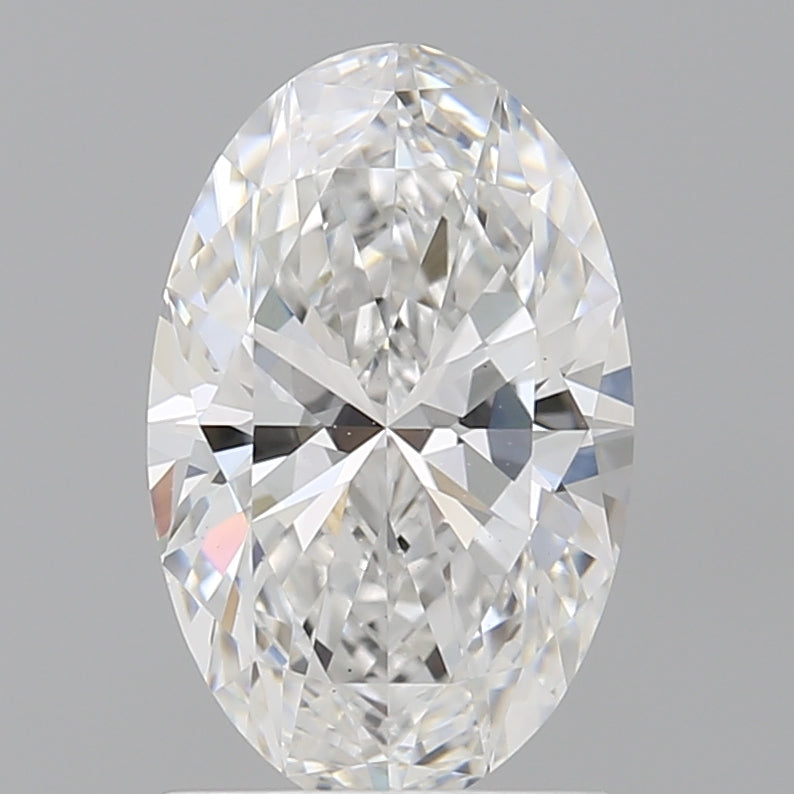 1.52 Carat Oval Shaped, Ideal Cut, E Color, VS1 Clarity, IGI Certified Lab Grown Diamond