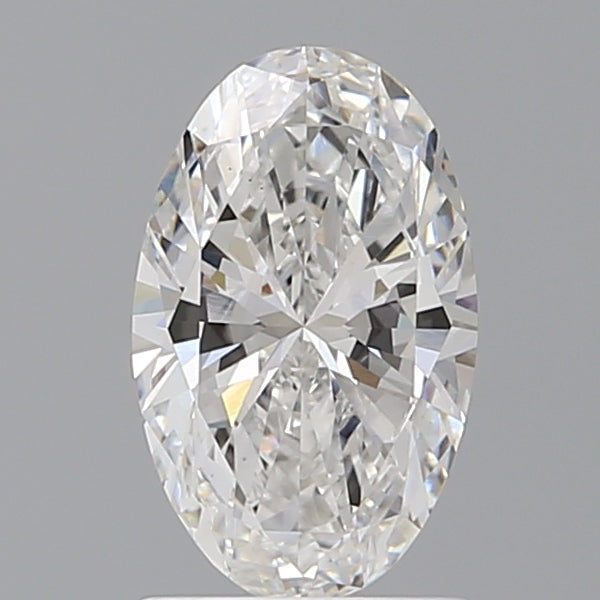1.50 Carat Oval Shaped, Ideal Cut, E Color, VS1 Clarity, IGI Certified Lab Grown Diamond
