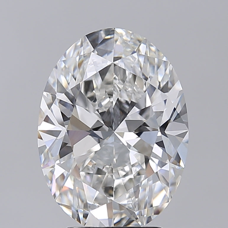 4.02 Carat Oval Shaped, Excellent Cut, F Color, VS1 Clarity, IGI Certified Lab Grown Diamond