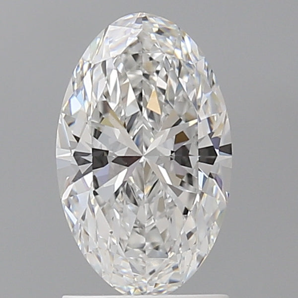 1.59 Carat Oval Shaped, Ideal Cut, D Color, VVS2 Clarity, IGI Certified Lab Grown Diamond