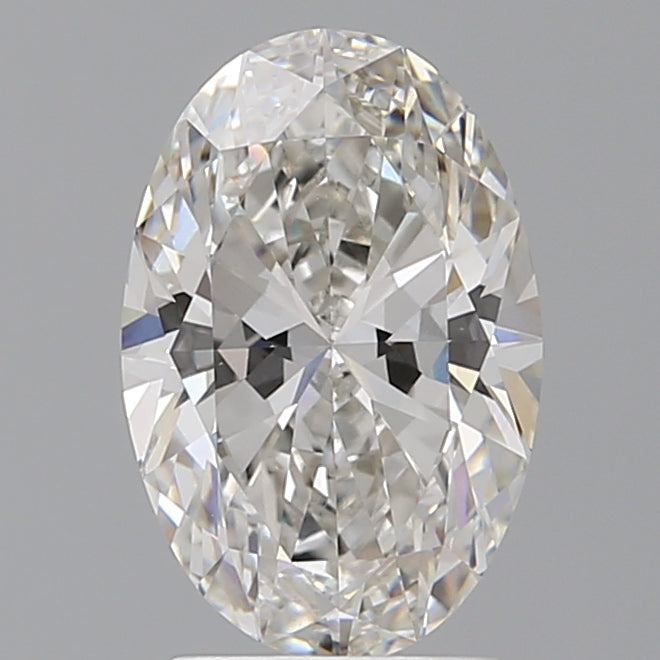 2.52 Carat Oval Shaped, Ideal Cut, G Color, VVS2 Clarity, IGI Certified Lab Grown Diamond