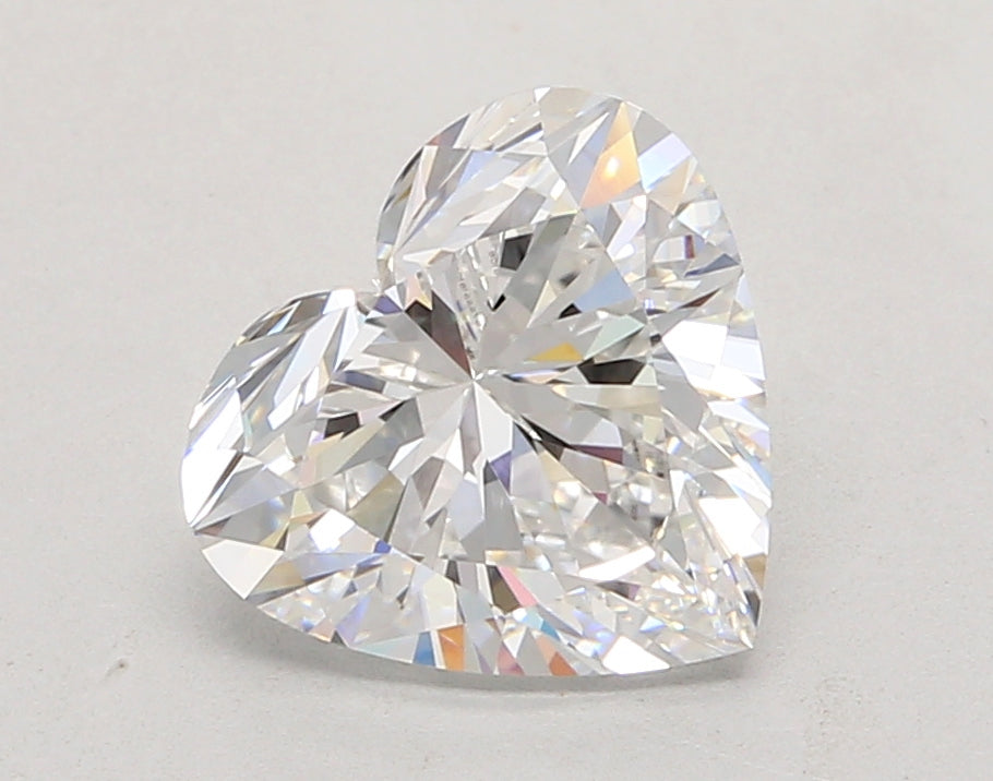 2.81 Carat Heart Shaped, Ideal Cut, E Color, VVS2 Clarity, IGI Certified Lab Grown Diamond