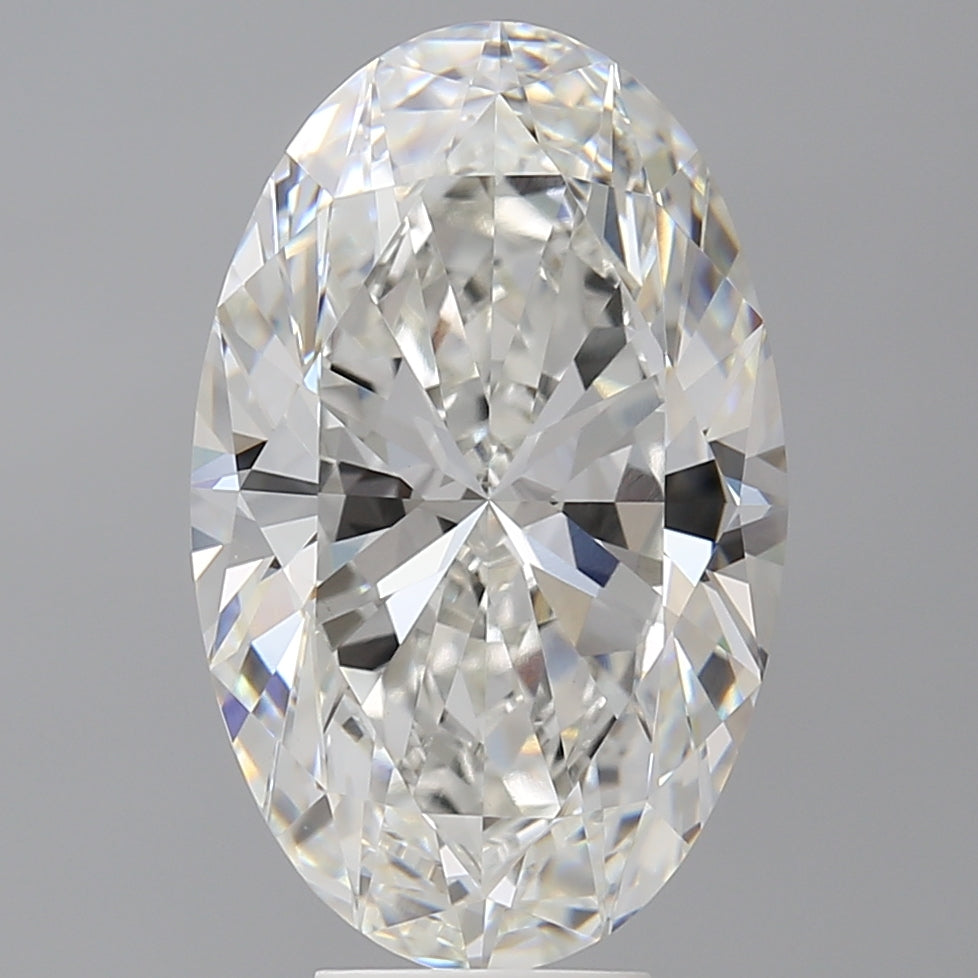 7.50 Carat Oval Shaped, Ideal Cut, E Color, VVS2 Clarity, IGI Certified Lab Grown Diamond